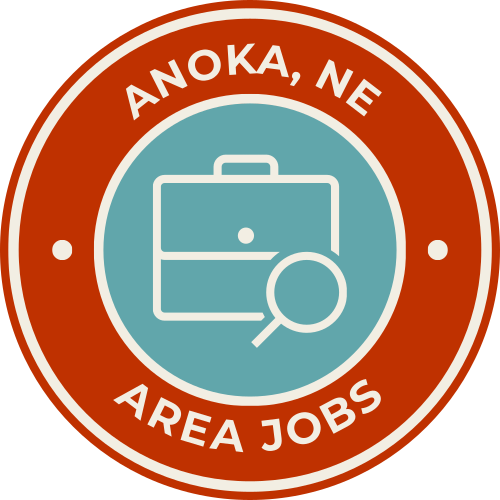 Anoka, NE AREA JOBS logo